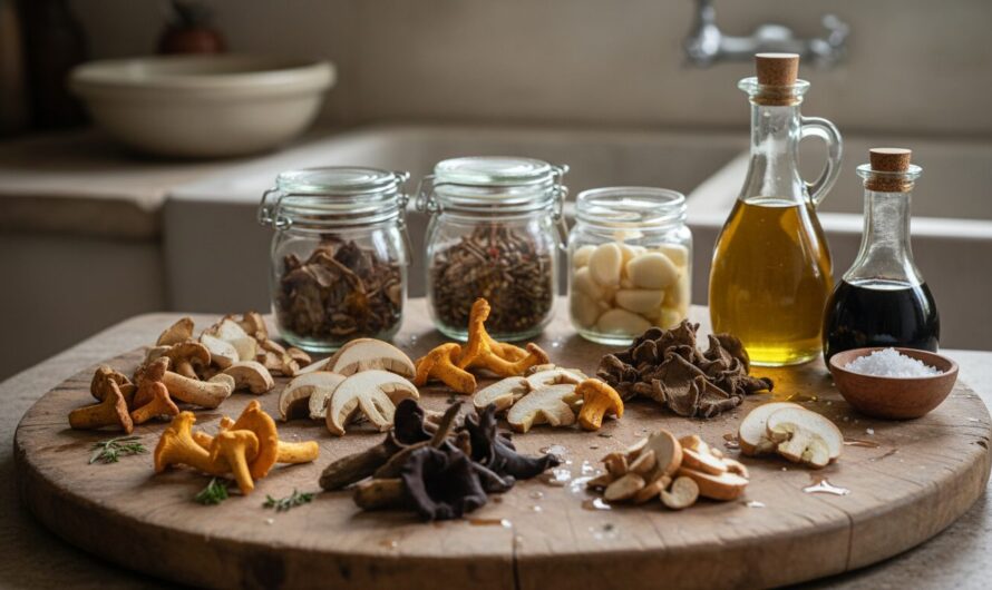 Conserver ses champignons : Séchage, huile ou vinaigre (Le guide complet)