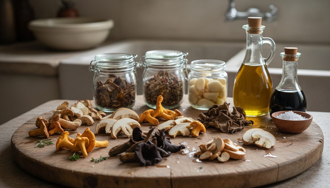découvrez notre guide complet pour conserver vos champignons grâce au séchage, à l'huile ou au vinaigre. astuces pratiques et conseils pour préserver leur saveur et leur fraîcheur.
