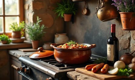 savourez la recette authentique du cassoulet du languedoc, révélée par « le pape du cassoulet », pour un plat traditionnel riche en saveurs et en histoire.