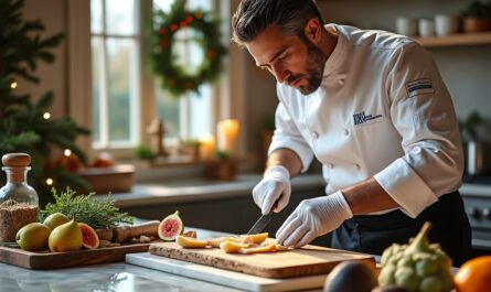 découvrez la recette pas à pas du foie gras de norbert tarayre, idéale pour réussir vos fêtes de fin d'année avec élégance et saveurs.
