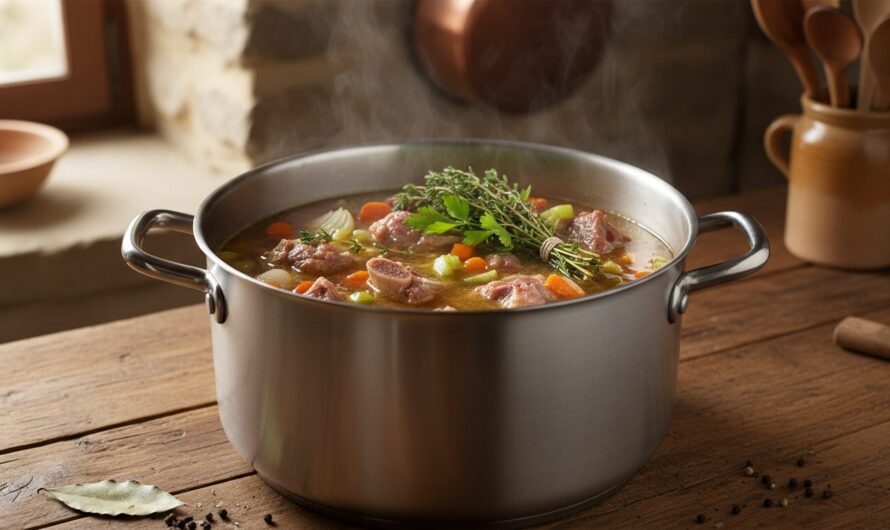 Fond de veau et bouillons maison : Ne jetez plus vos os et carcasses !