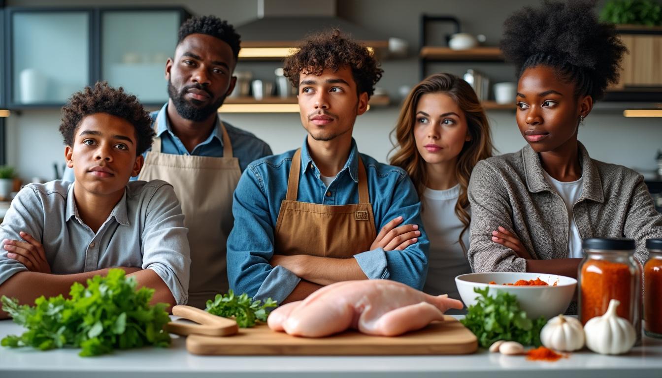 les fans expriment une critique commune sur la recette de poulet de brooklyn beckham, dévoilant leurs avis partagés et leurs attentes culinaires.