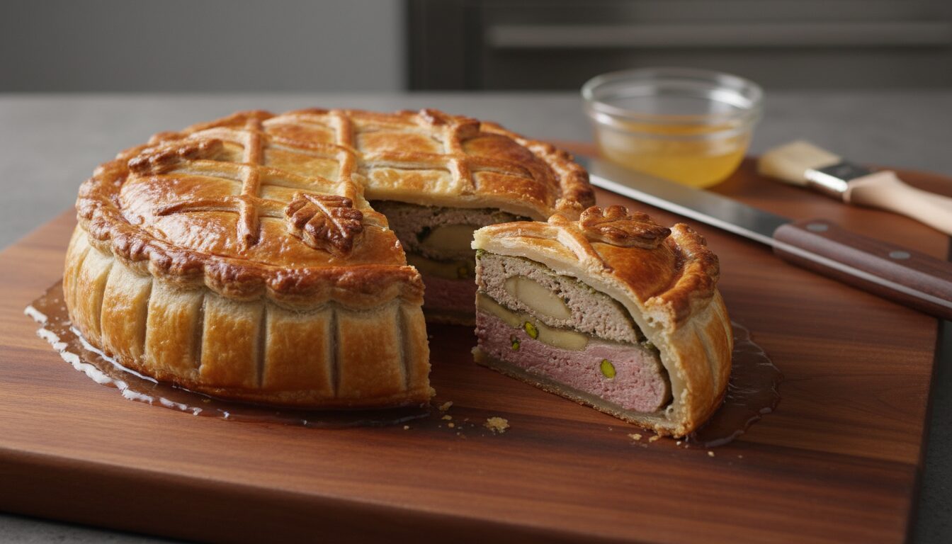 apprenez à réaliser un pâté en croûte parfait en maîtrisant le montage et la gelée comme un traiteur professionnel. découvrez nos astuces et techniques pour réussir ce classique de la charcuterie française.