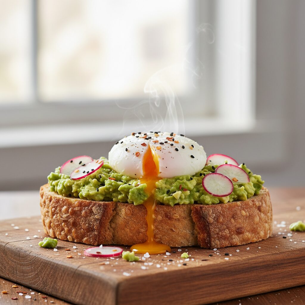 découvrez notre recette d'avocado toast, un petit-déjeuner sain et complet, parfait pour bien commencer la journée avec saveur et énergie.