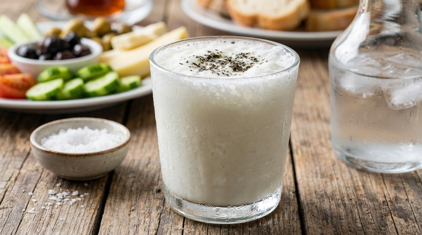 découvrez la recette traditionnelle de l'ayran, la boisson au yaourt turque rafraîchissante, parfaite pour accompagner vos repas et vous désaltérer.