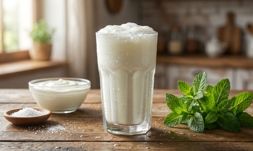 Recette Ayran : la boisson au yaourt turque rafraîchissante