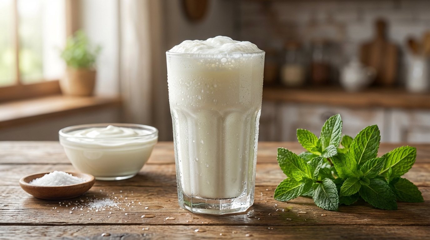 découvrez la recette de l'ayran, la boisson au yaourt turque rafraîchissante parfaite pour vos journées d'été. facile à préparer et délicieusement légère.