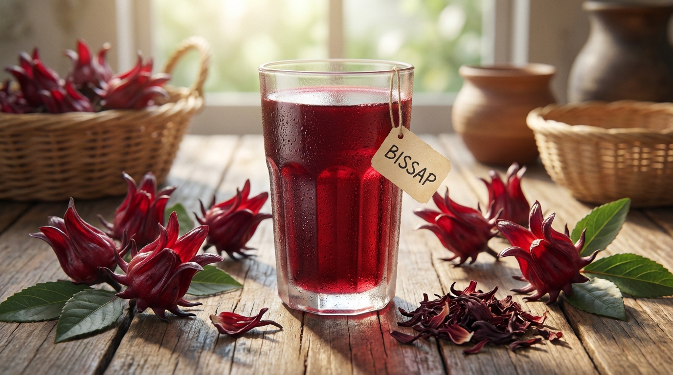 découvrez la recette du bissap, un jus d'hibiscus africain rafraîchissant et désaltérant, idéal pour se désaltérer avec une saveur exotique unique.