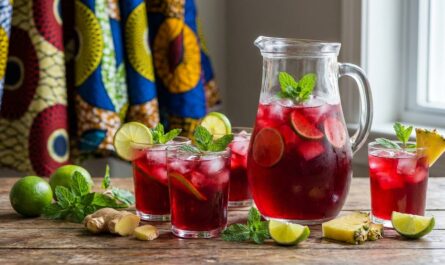 découvrez la recette authentique du bissap, ce jus d'hibiscus rafraîchissant venu d'afrique, parfait pour se désaltérer naturellement et profiter d'une boisson saine et savoureuse.