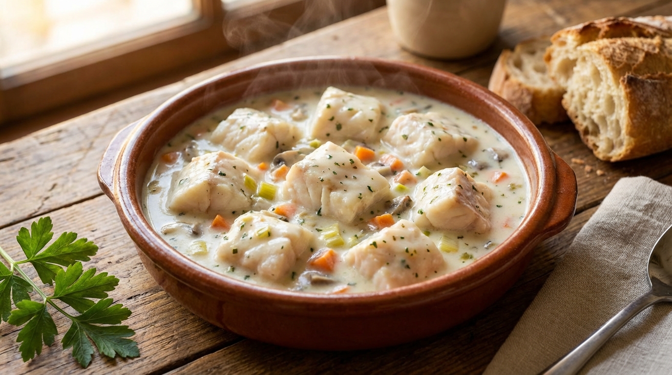 découvrez notre recette facile de blanquette de poisson, accompagnée d'une sauce crémeuse et onctueuse qui ravira vos papilles. parfait pour un repas savoureux et réconfortant.