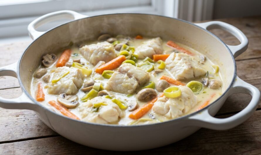 Recette Blanquette de poisson : sauce crémeuse et onctueuse