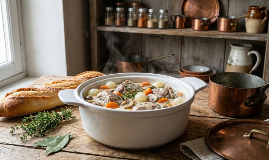 Recette Blanquette de veau à l&rsquo;ancienne : la tradition française