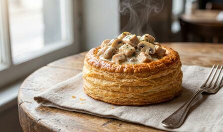 découvrez notre recette facile de bouchée à la reine, une délicieuse garniture généreuse à base de volaille tendre et de champignons savoureux, parfaite pour un repas raffiné.