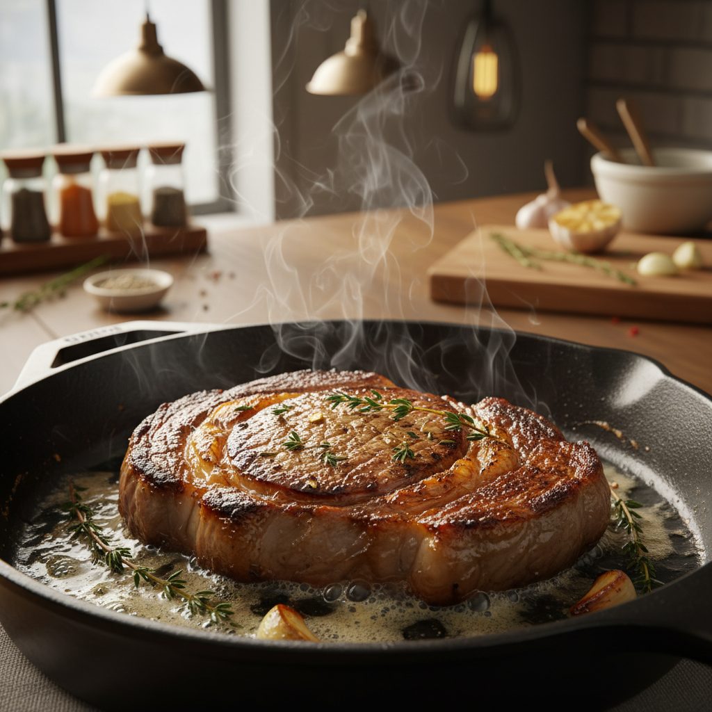 découvrez notre recette facile pour réussir la cuisson saignante de la côte de bœuf au four et impressionnez vos convives avec une viande tendre et savoureuse.