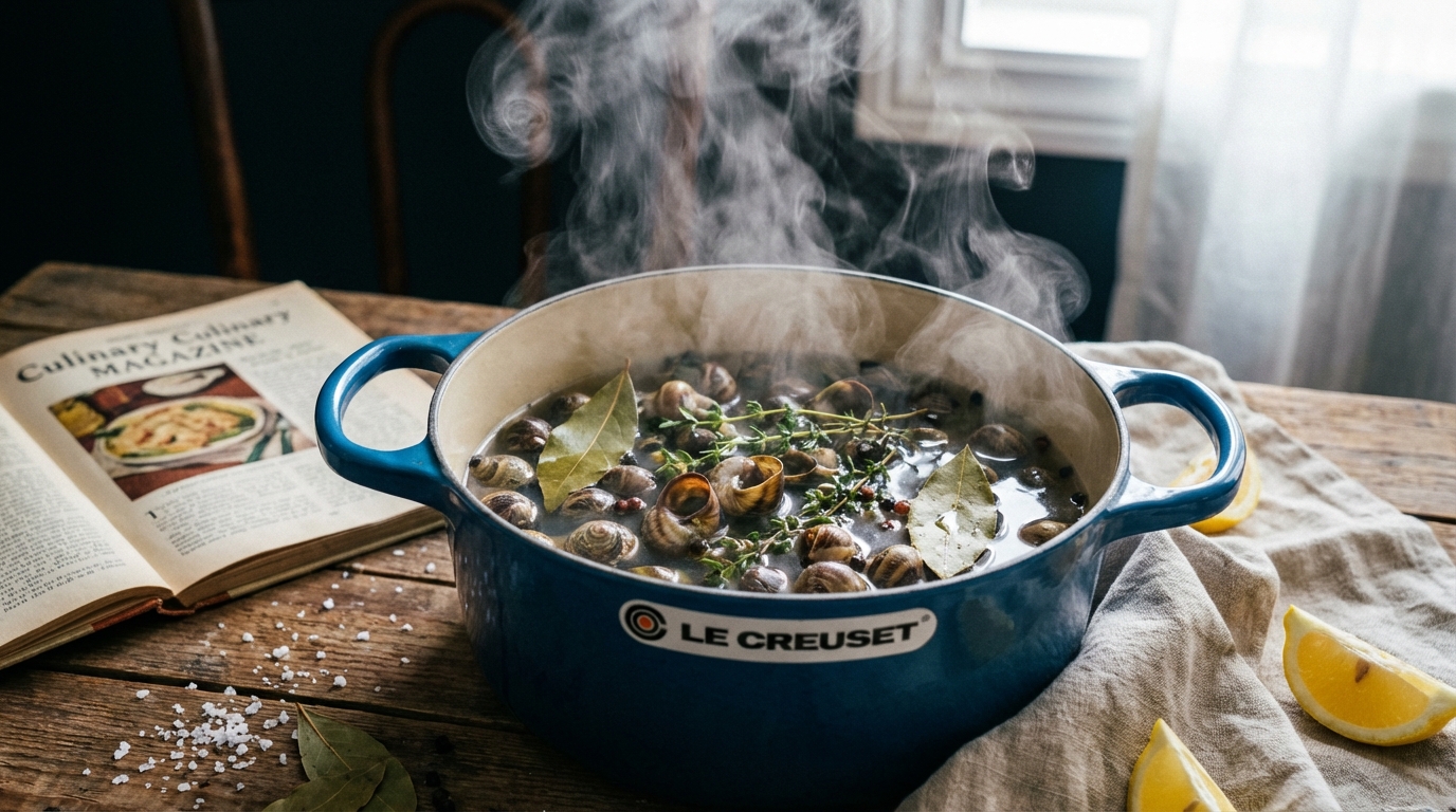 découvrez notre recette simple pour la cuisson des bigorneaux, avec les temps précis et une préparation de court-bouillon savoureuse pour un résultat parfait.