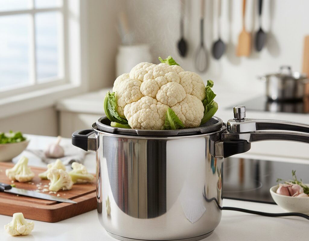 découvrez comment cuire le chou-fleur à l'autocuiseur rapidement et facilement avec notre recette détaillée, incluant les temps de cuisson idéaux et des astuces pour un résultat parfait.