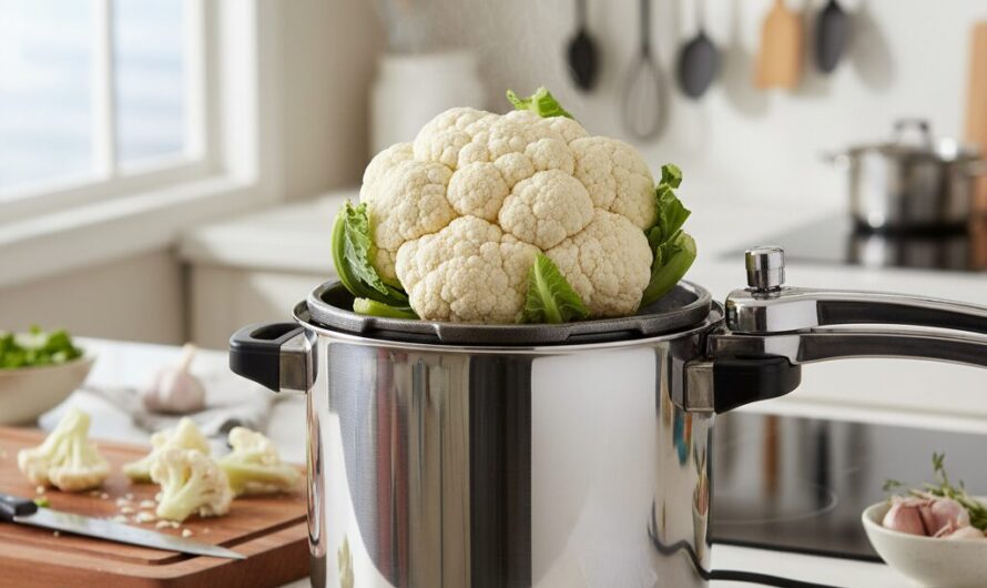 Recette Cuisson du chou-fleur à l’autocuiseur : temps et astuces