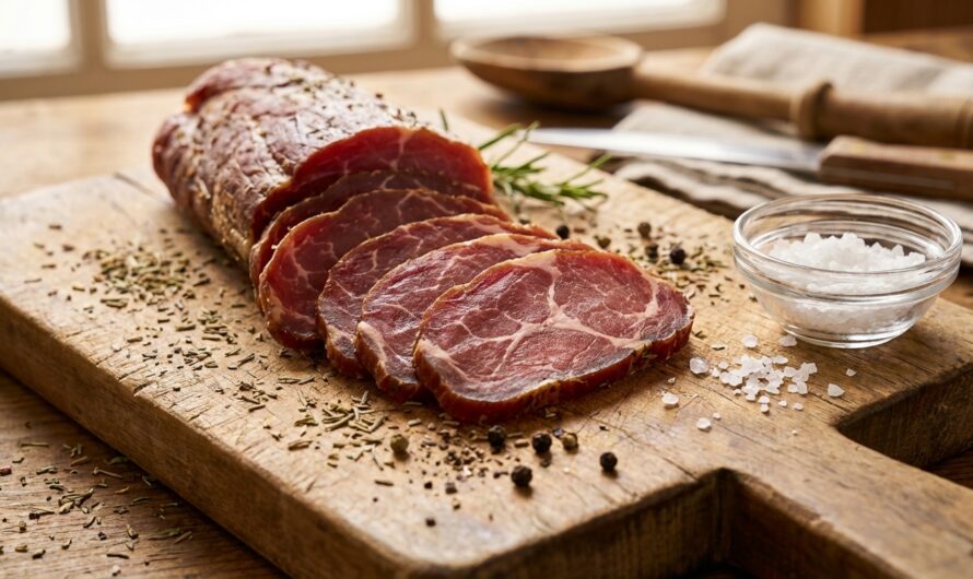 Recette Filet mignon de porc séché : charcuterie maison facile