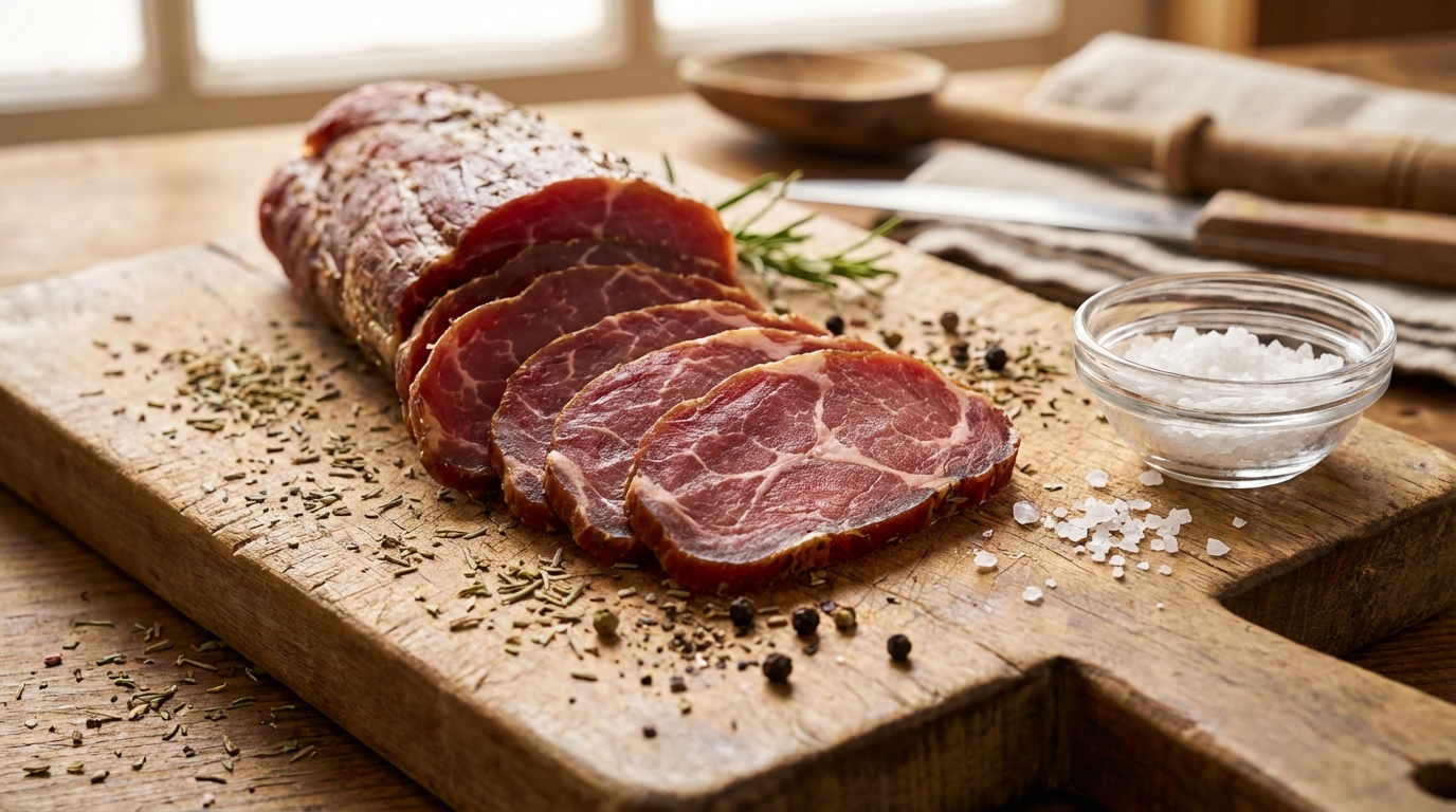 découvrez notre recette facile de filet mignon de porc séché maison, une charcuterie savoureuse à préparer chez vous pour régaler vos proches.