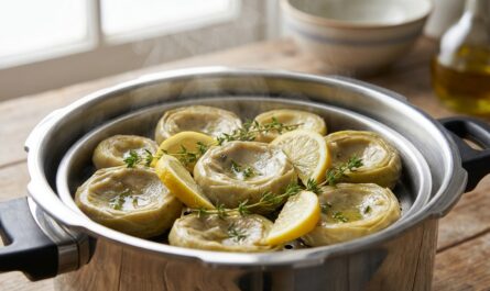 découvrez une recette simple et rapide pour cuire des fonds d'artichauts à la cocotte-minute, idéale pour préserver saveurs et textures en un temps record.