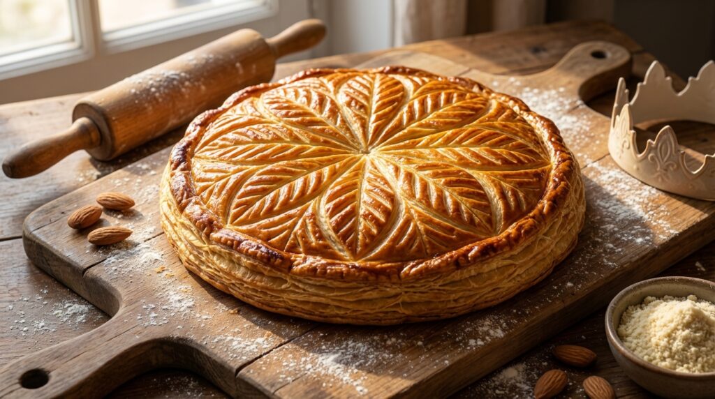 découvrez notre recette facile de galette des rois à la frangipane, croustillante et dorée, pour régaler famille et amis à l'épiphanie.