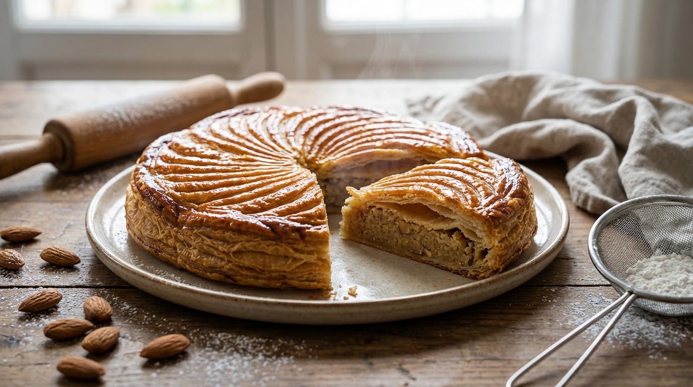 découvrez la recette incontournable de la galette des rois de cyril lignac, avec une frangipane riche et gourmande pour régaler toute la famille.