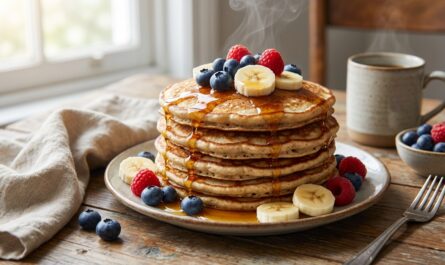 découvrez notre recette de pancakes healthy moelleux pour un plaisir gourmand sans culpabilité, parfaits pour un petit-déjeuner équilibré et délicieux.