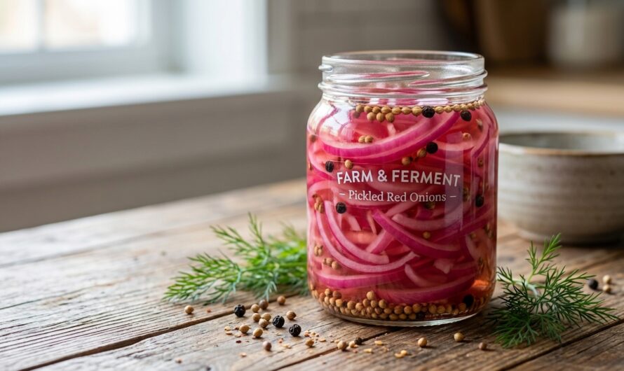 Recette Pickles d&rsquo;oignons rouges : le condiment vinaigré croquant