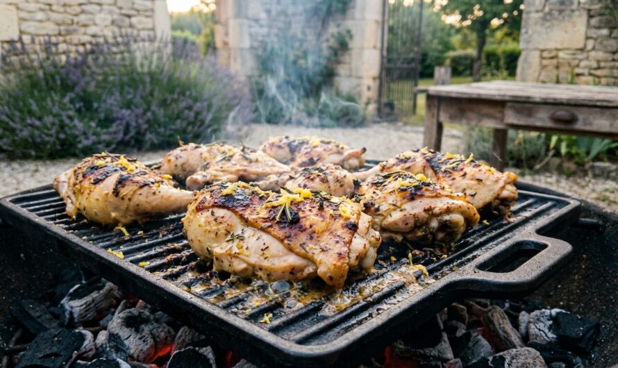 Recette Poulet mariné au barbecue : parfumé et juteux