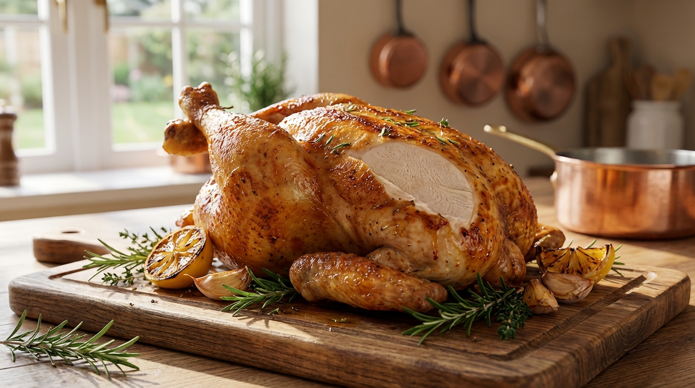 découvrez les secrets d'un poulet rôti parfaitement cuit grâce à notre recette détaillée et nos astuces pour réussir à coup sûr une viande tendre et savoureuse.