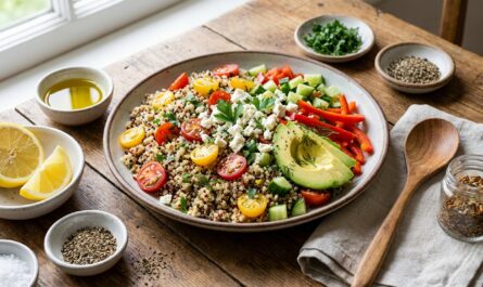 découvrez des idées simples et savoureuses pour cuisiner et assaisonner le quinoa. recettes variées pour profiter pleinement de ce super-aliment nutritif.