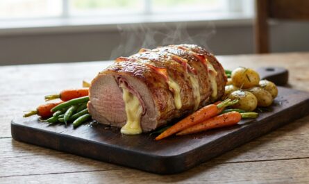 découvrez la recette du rôti de veau orloff, une version gourmande et fondante au fromage, parfaite pour un repas convivial et savoureux.