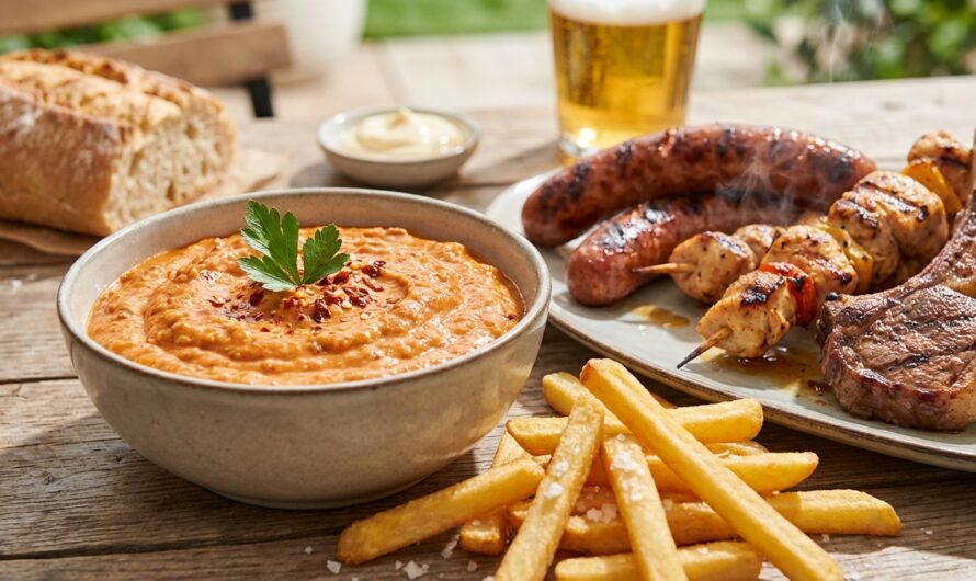 Recette Sauce Andalouse : piquante pour frites et grillades