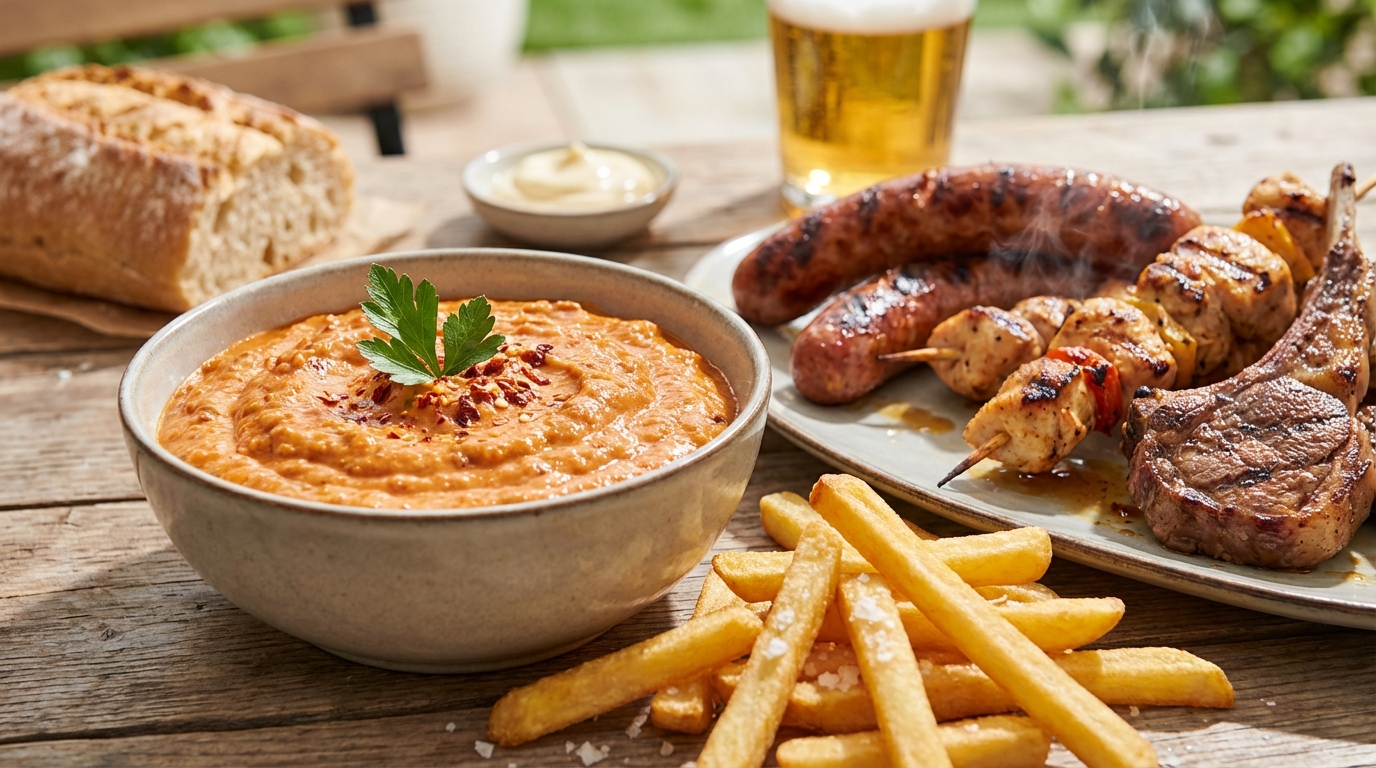 découvrez notre recette facile de sauce andalouse piquante, parfaite pour accompagner vos frites et grillades avec une touche relevée et savoureuse.