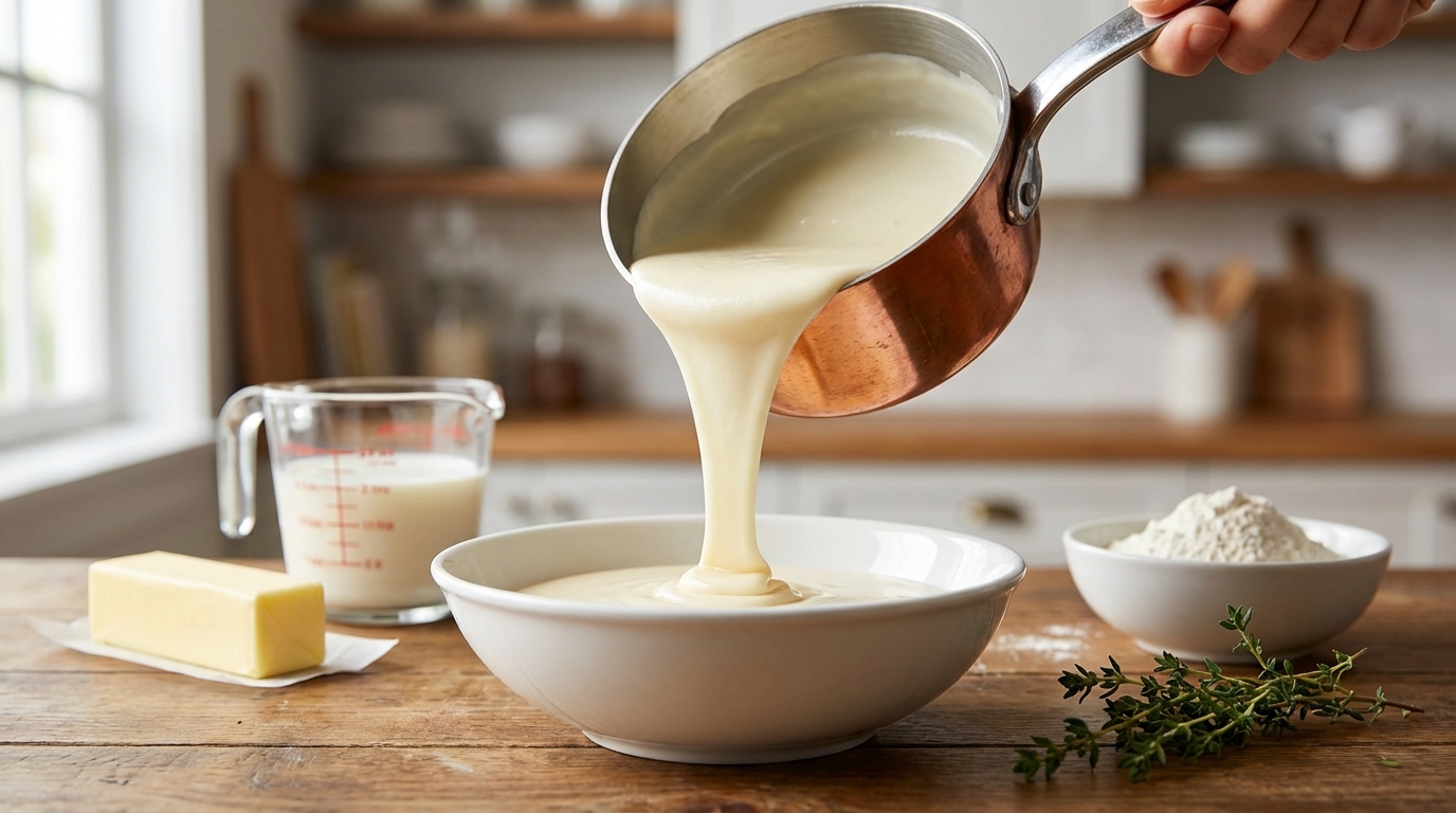 découvrez notre recette facile et inratable de sauce béchamel, sans grumeaux, parfaite pour toutes vos préparations culinaires.