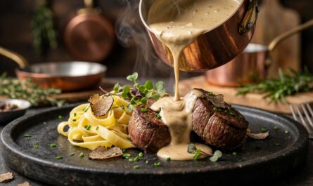 découvrez notre recette délicieuse de sauce au foie gras, parfaite pour sublimer vos viandes et pâtes avec une touche gourmande et raffinée.