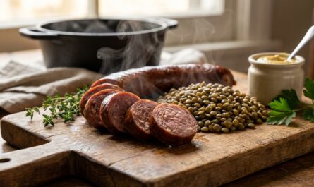 découvrez notre recette simple et efficace pour bien cuire la saucisse de morteau, afin de préserver toutes ses saveurs et sa texture authentique.