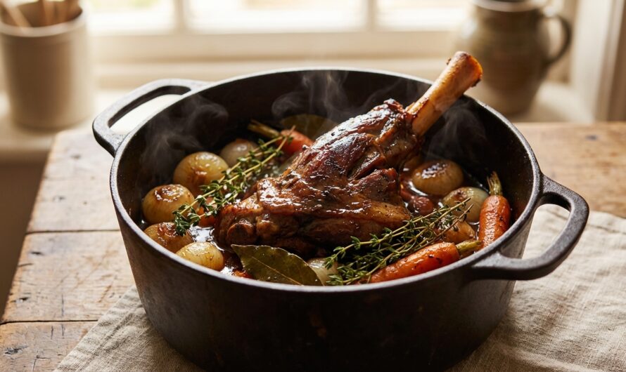 Recette Souris d&rsquo;agneau confite : cuisson longue basse température