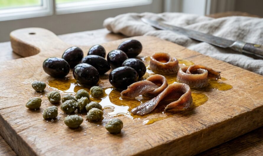 Recette Tapenade noire : olives, câpres et anchois