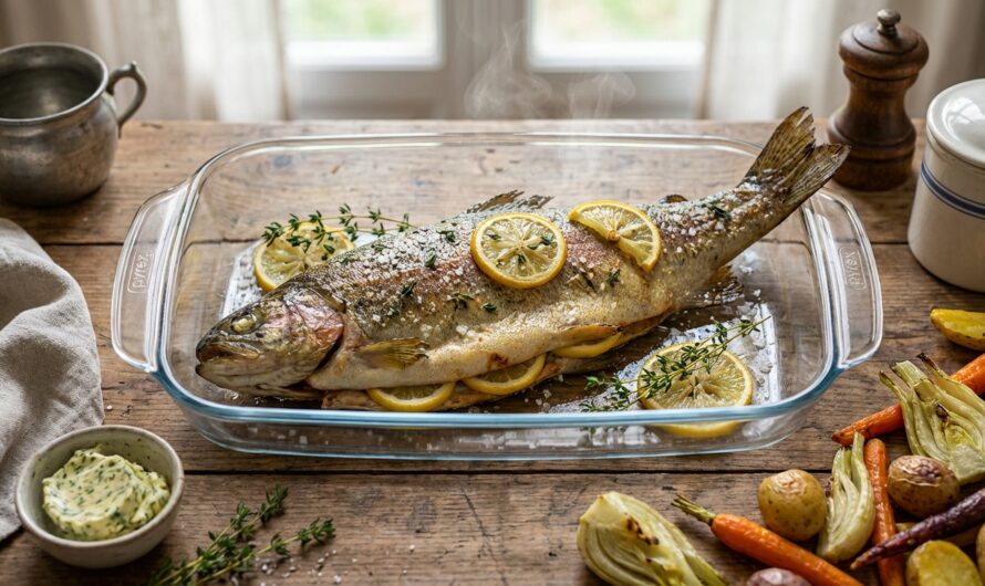 Recette Truite au four : cuisson simple et diététique