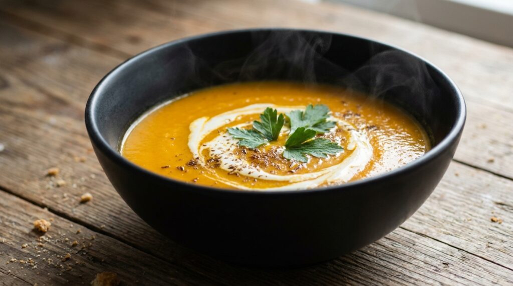 découvrez notre recette de velouté de carottes à la crème fraîche, une douceur d'hiver réconfortante et facile à préparer pour se réchauffer avec gourmandise.