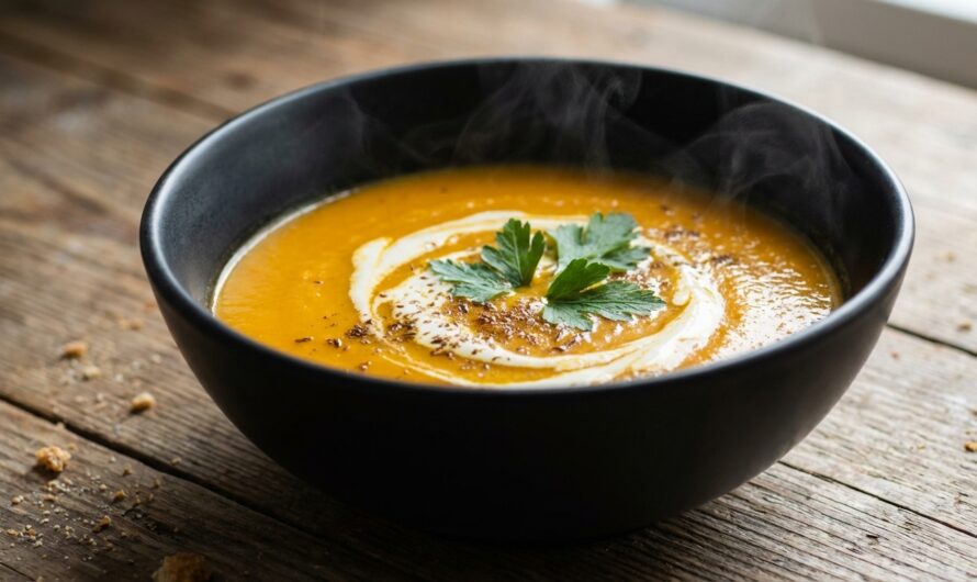 Recette Velouté de carottes à la crème fraîche : douceur d&rsquo;hiver