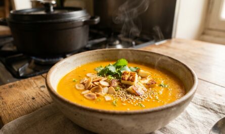 découvrez notre recette de velouté de carottes, facile et rapide à préparer, idéale pour un repas sain et vitaminé.