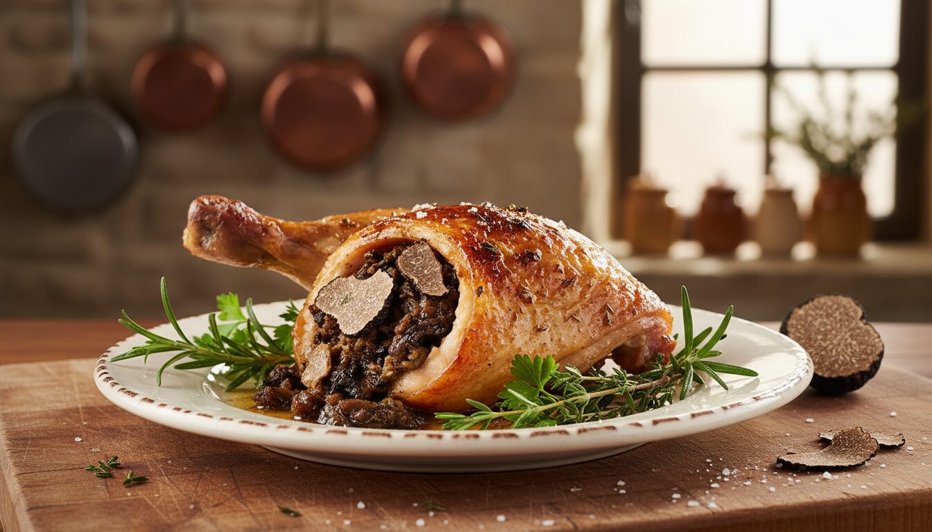 découvrez la recette raffinée du chef varois morgan barra pour préparer une gigolette de volaille aux truffes délicieuse et facile à réaliser chez vous.