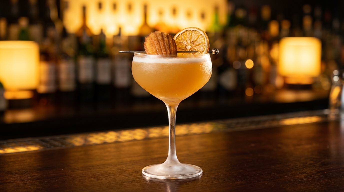 découvrez la recette du cocktail madeleine alliant les saveurs délicates de l'amande avec la fraîcheur du cointreau pour un moment de dégustation unique.