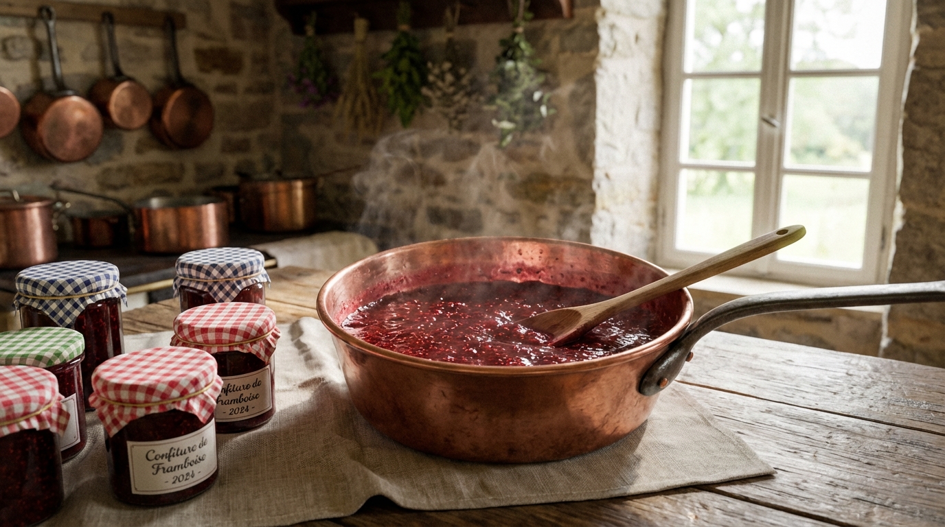 découvrez notre recette facile de confiture de framboises pour une texture parfaite et un parfum intense, idéale pour vos petits-déjeuners gourmands.
