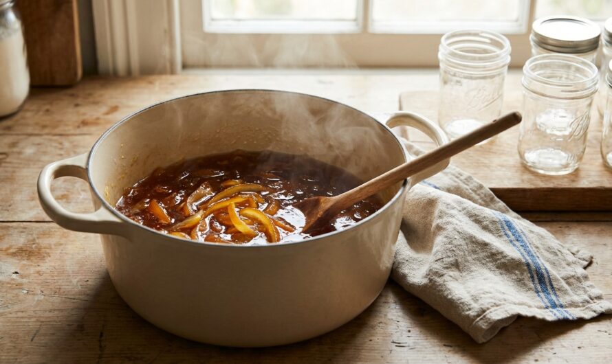 Recette Confiture d&rsquo;oranges : amère et sucrée pour le petit-déjeuner