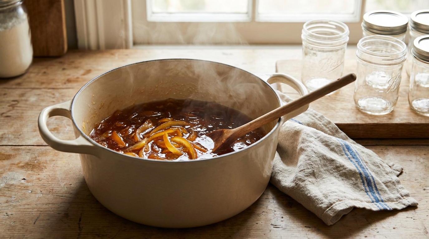 découvrez une recette facile de confiture d'oranges alliant notes amères et sucrées, parfaite pour un petit-déjeuner gourmand et vitaminé.
