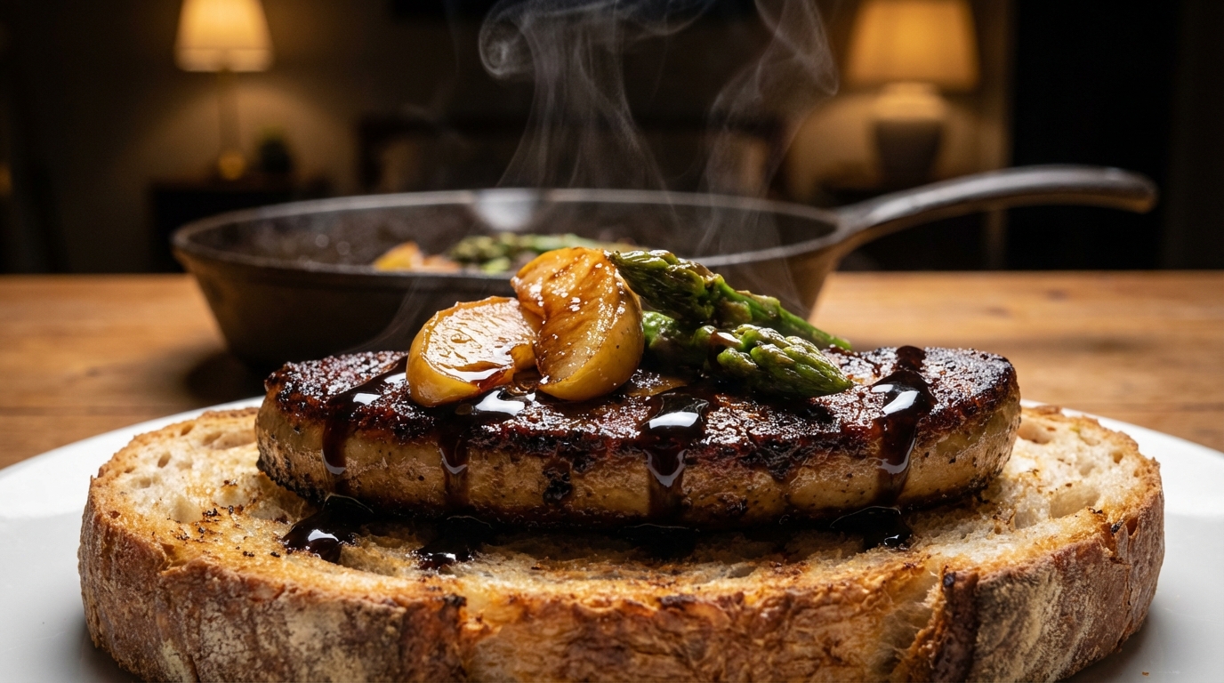 découvrez notre recette rapide et savoureuse d'escalopes de foie gras frais poêlées minute, parfaite pour un repas élégant en toute simplicité.