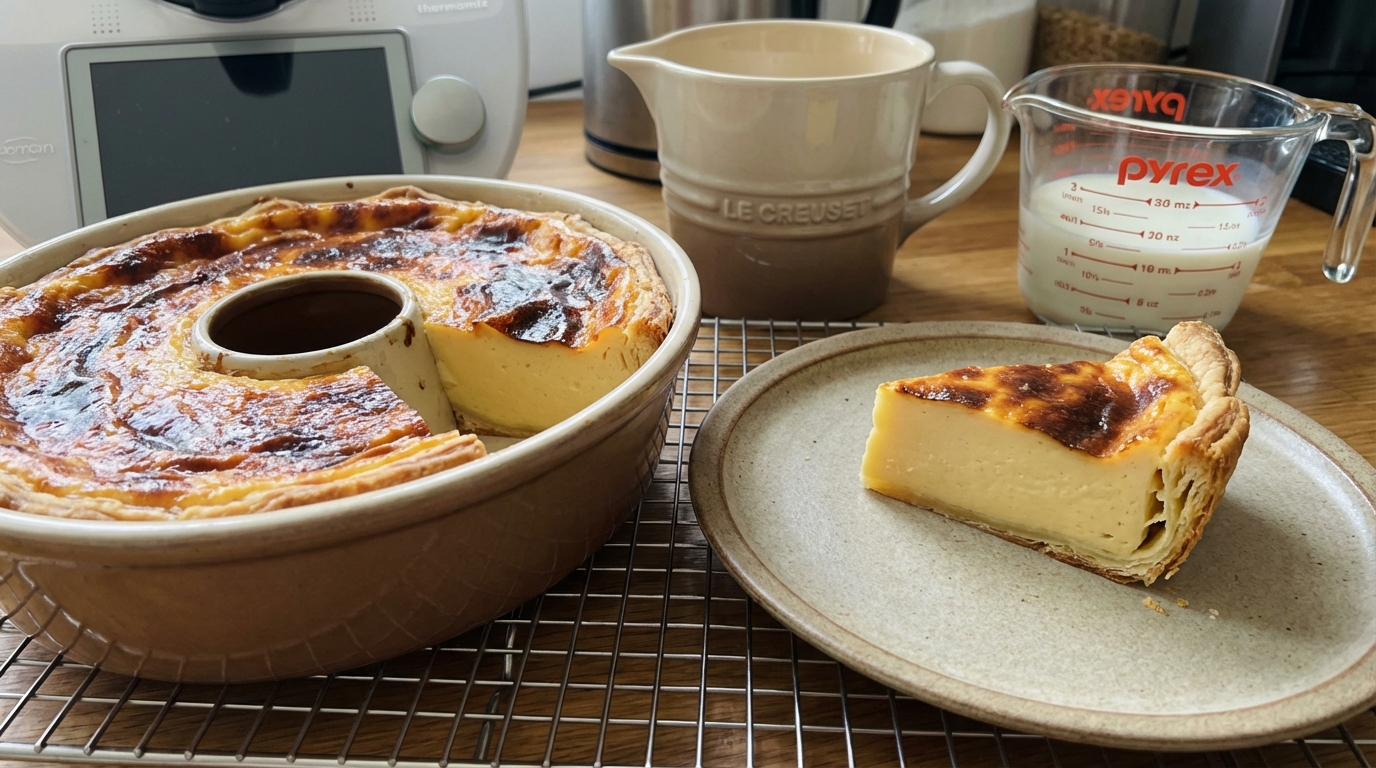 découvrez notre recette de flan pâtissier au thermomix pour une texture dense et une saveur vanillée délicieuse, facile à réaliser chez vous.